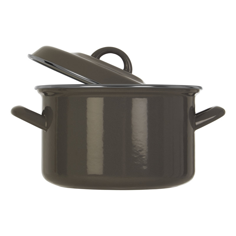 Danielburnham 3.7 l Aluminium Round Casserole, Grey