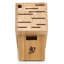 11-Slot Bamboo Knife Block