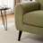 Deivi Upholstered Accent Chair with Round Arm-2019053564