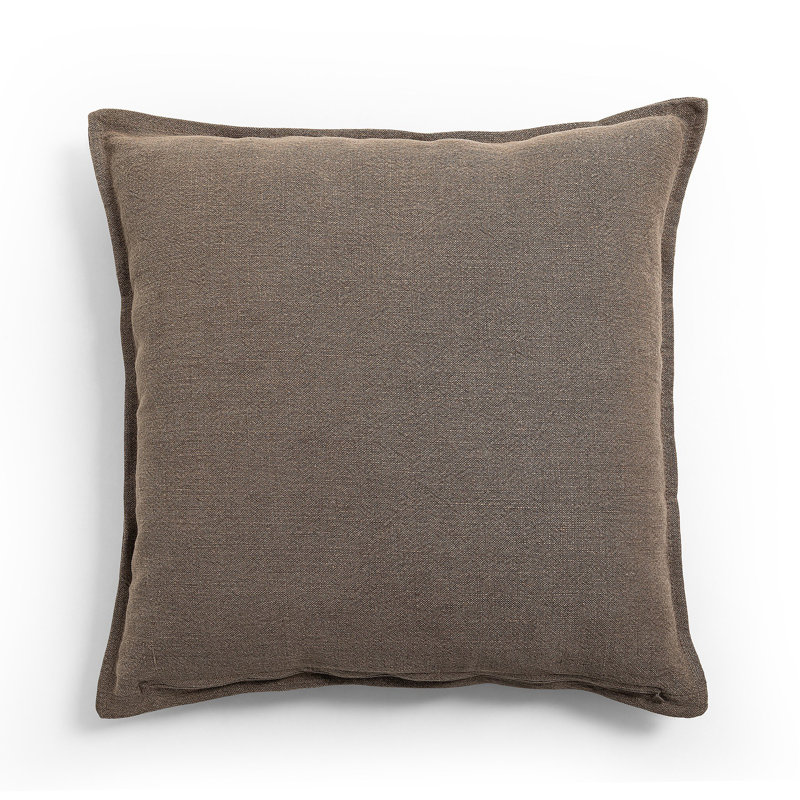 Broadway Pillow-Broadway Dune-24"X24", Broadway Coffee