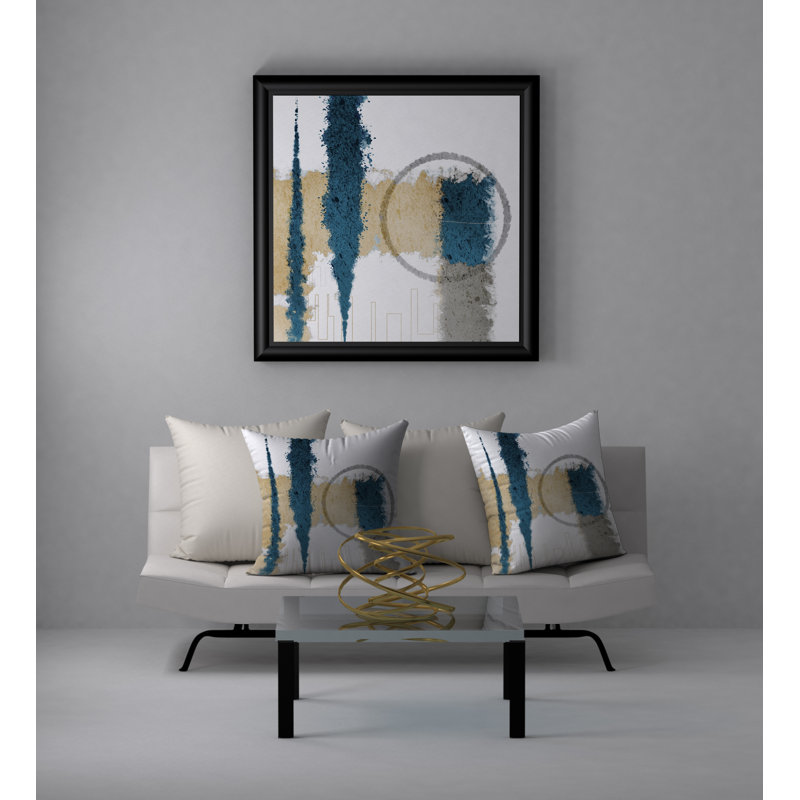 Housse et insert de coussin carré Excellent pour la santé, 24" X 24"