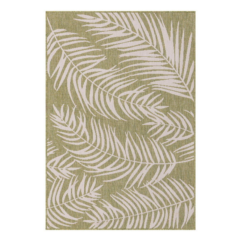 Amanda Floral Indoor / Outdoor Rug, Rectangle 4' x 6'