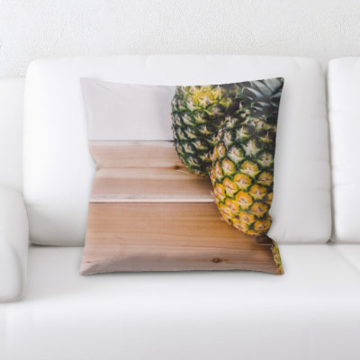 Microsuede Throw Pillow