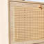 Armoire de rangement moderne minimaliste, armoire à chaussures en rotin japonais, armoire de lit
