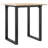  Dining Table Natural Wood Solid Pine Wood 27.6X27.6 In Durable-691036551
