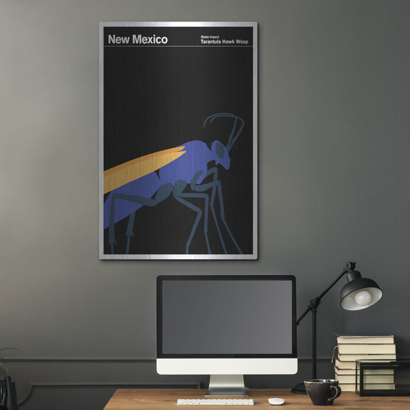 "State Posters Nouveau-Mexique" par Print Collection, H 36 po x l 24 po