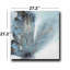 Art mural sur toile bleu