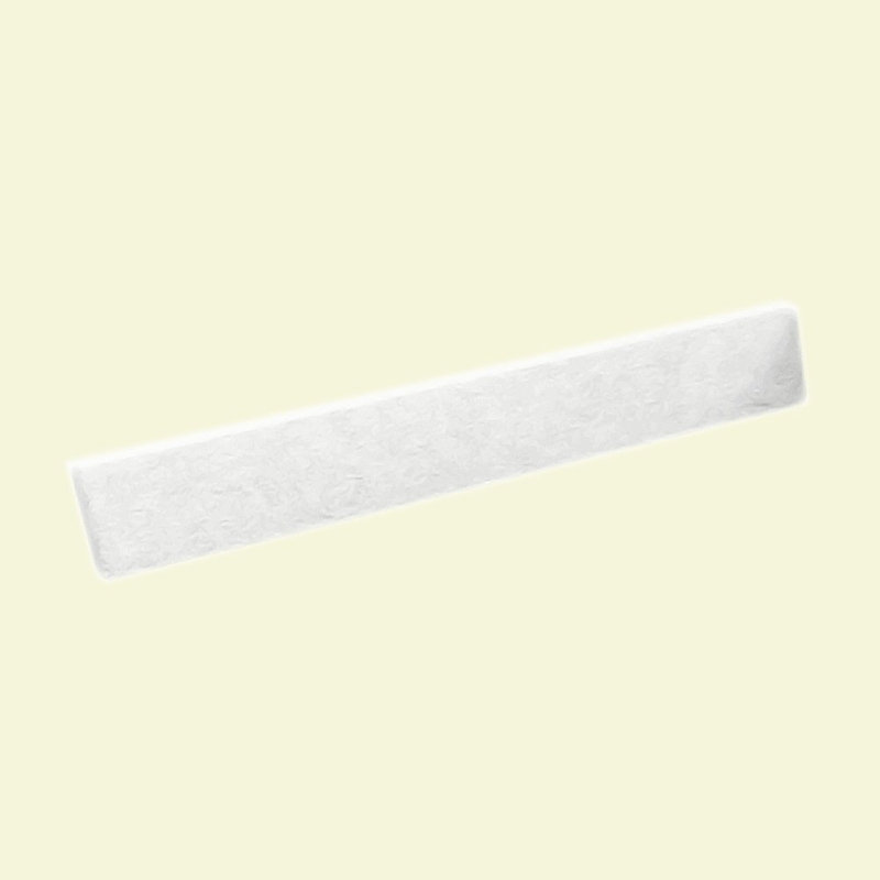 Europa Solid Surface Vanity Side Splash, White