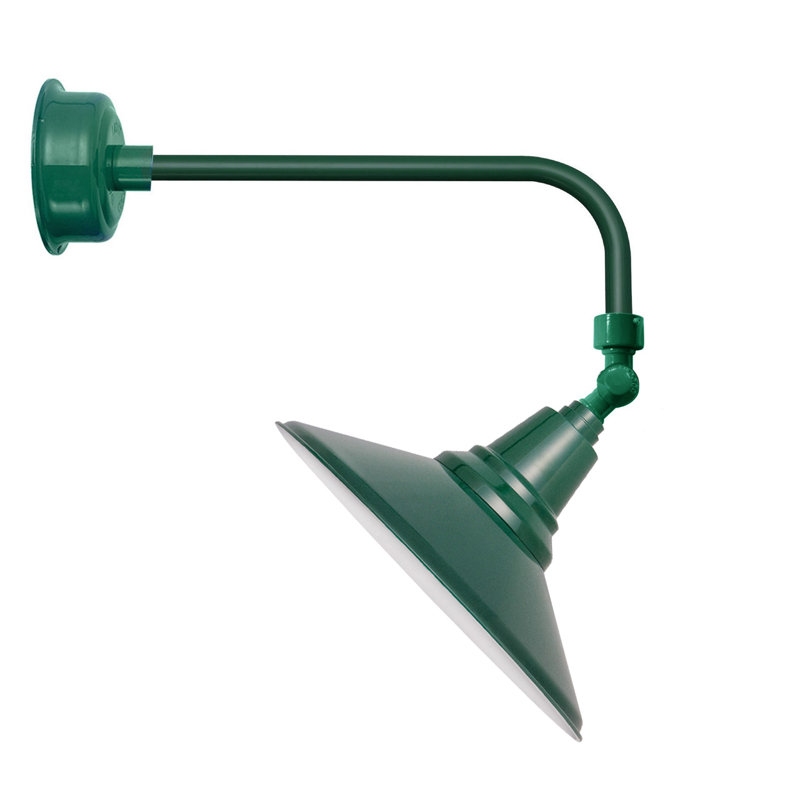 Albali LED Wall Light, Green, 15.125" H x 28.25" W x 14.25" D