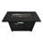 Steel Outdoor Fire Pit Table with Lid-531130194-531130205