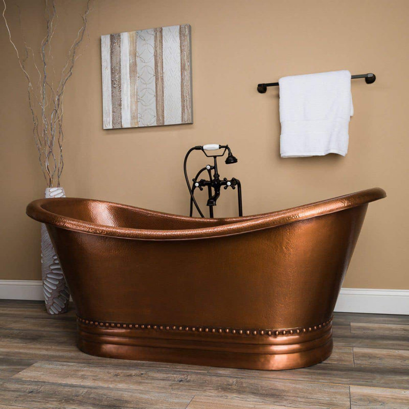 Baignoire de trempage autoportante 59 po. X 32 po. Melody