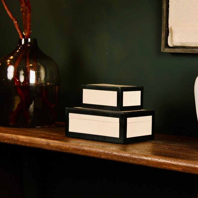 Alba 2 Piece Inlay Frame Edge Decorative Nesting Boxes
