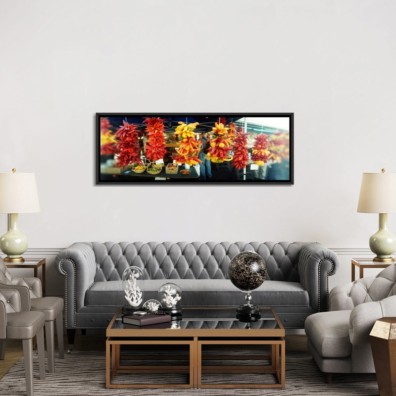 Reproduction de photo sur toile tendue, H 12 po x l 36 po x P 1,5 po, Cadre noir