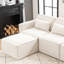 Canapé modulaire rembourré 4 pièces Taufner-1122745174