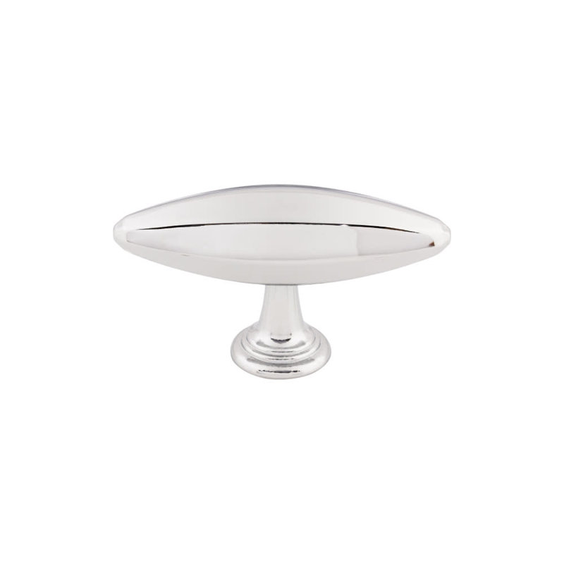 Chareau 1 15/16" Length Bar Knob, 3" Length, Polished Chrome