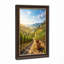 «Rolling Vineyard Hills with Wicker Basket», art mural sur toile-856076252