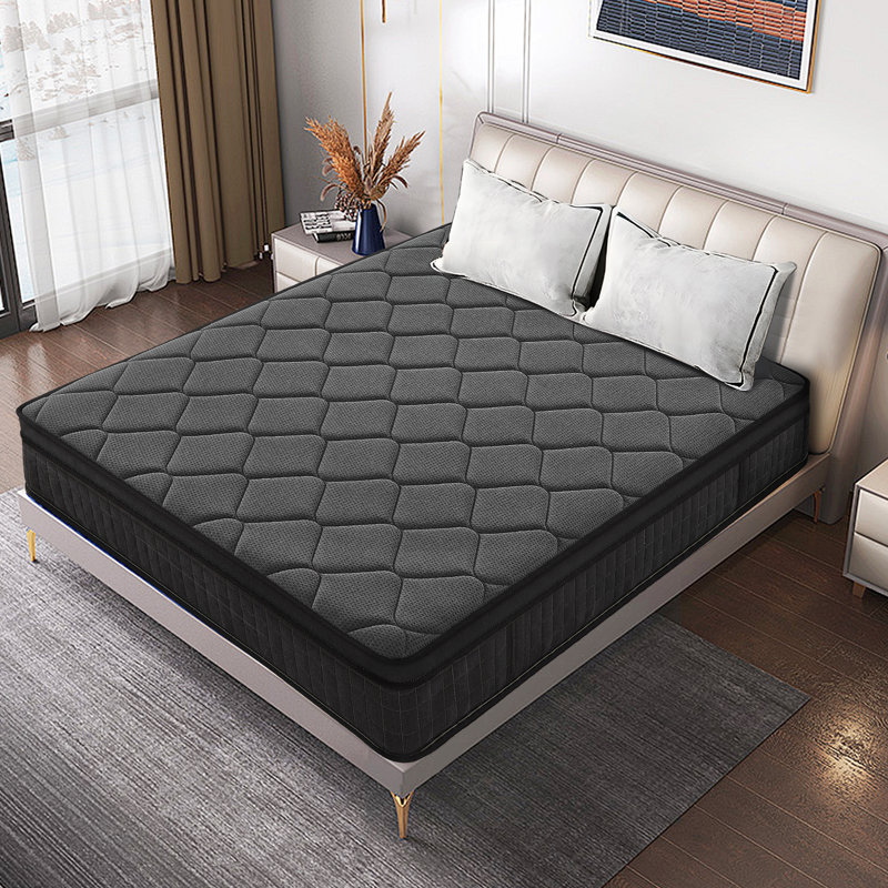 Matelas hybride en mousse à refroidissement moyen avec gel Meomory, Lit double, 10"