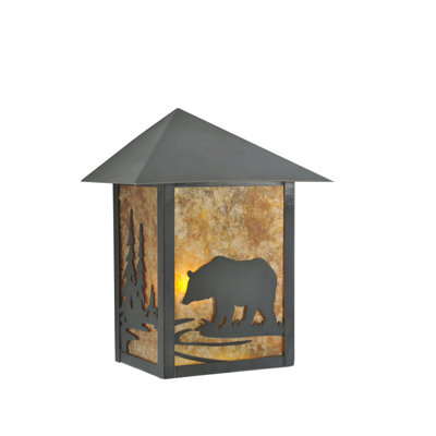 1 - Light Flush Mounted Sconce