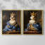 ANIMALS Series CCIII - Reproduction encadrée de qualité supérieure - prêt à être accroché - aucun clou requis - aucun clou requis-2049150929-2049150927