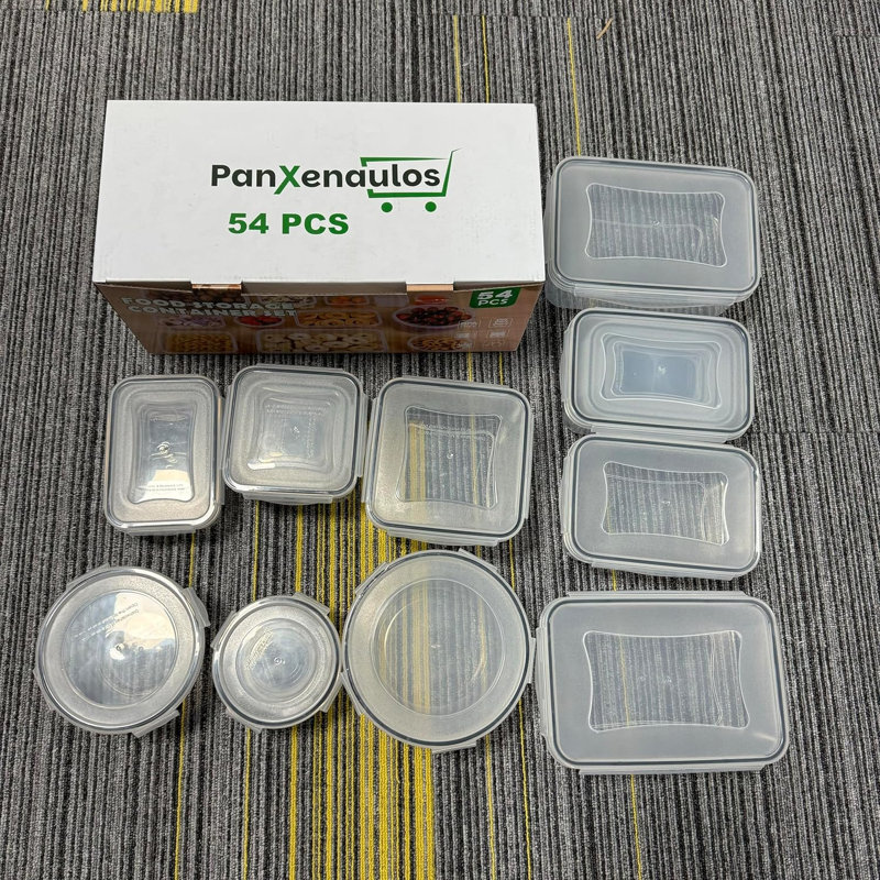 Ensemble de 54 pièces hermétiques pour aliments Ermir