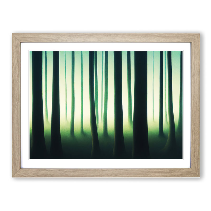 A Timeless Forest - Framed Print, Oak, 25cm H x 34cm W x 2cm D