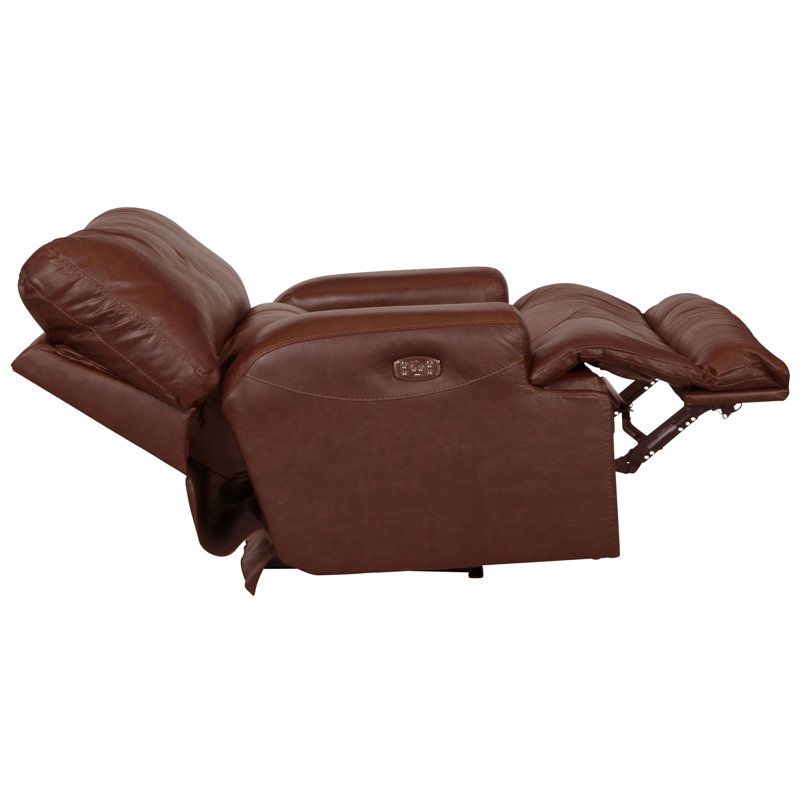 50" Wide Genuine Leather Power Recliner