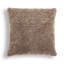 Toby Pillow Cover-Taupe Shearling-20"X20"