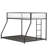 Ashton Metal Bunk Bed Metal with White Mesh Guard Rail-991018607