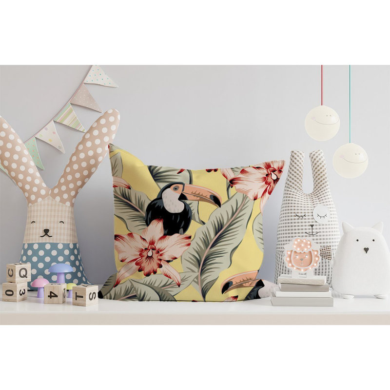 Brockley Floral Square Cushion