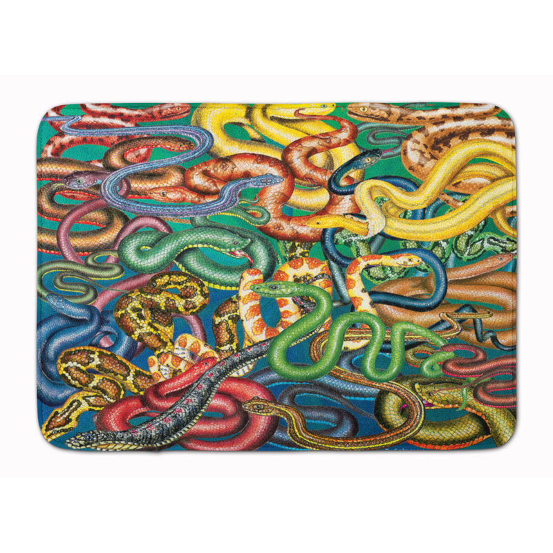 Tapis pour salle de bain Snakes