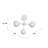 Blevins Glass Semi Flush Mount-169293194-194673020