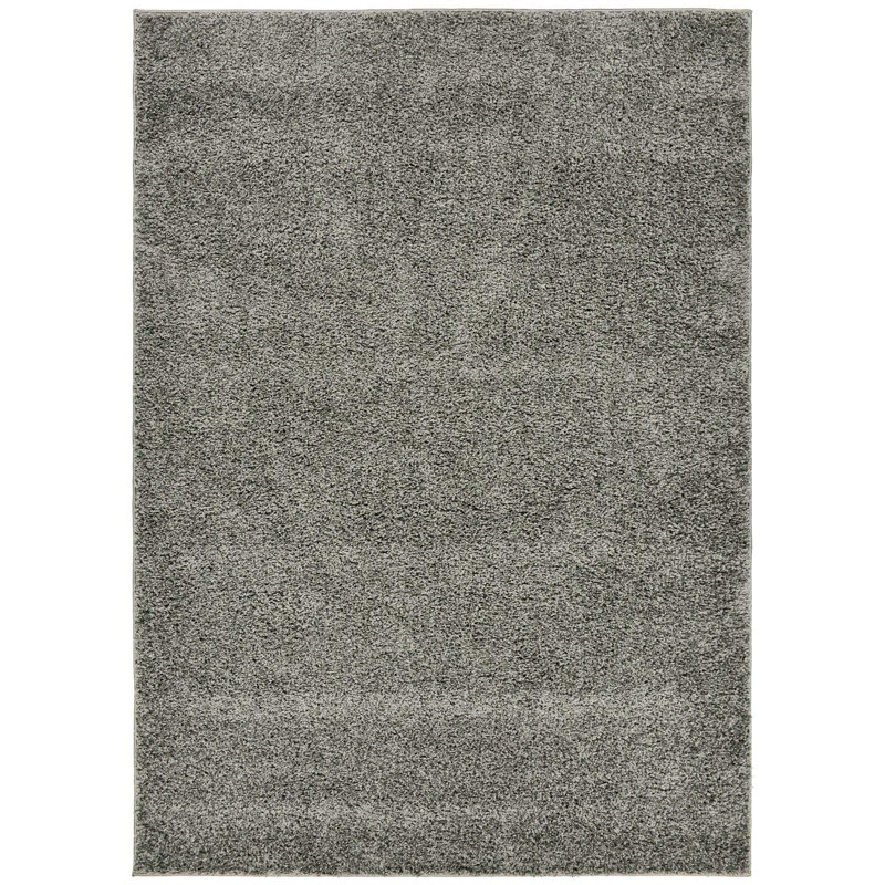 Power Loom Shag Area Rugs with Size and Color Options, Rectangle 6'7" x 9'6"