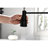 Matte Black Stainless Steel Touch Kitchen Faucet Pull Down , 360 Rotating Nozzle, 3 Water Flow Modes, Simple Temperature And Adjustment, Motion Sensor Tap With Spray - Steel, Output Options, Spout,