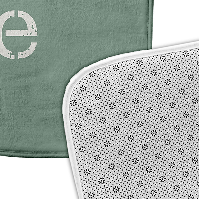 Tapis de bain Beach, L 21 po x L 34 po, Vert
