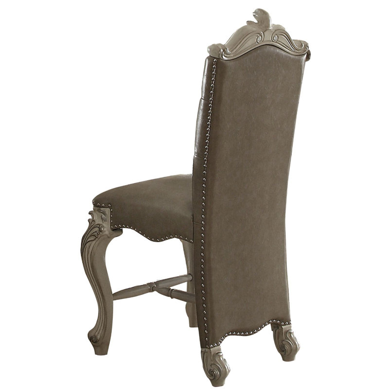 Tabouret de bar 24 po way, Gris clair, Gris