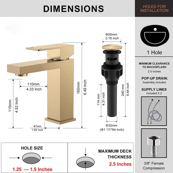 Product Dimensions