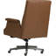 Fauteuil de direction en cuir Fleet Russet