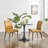 18'' H Faux Leather Upholstered Side Chair