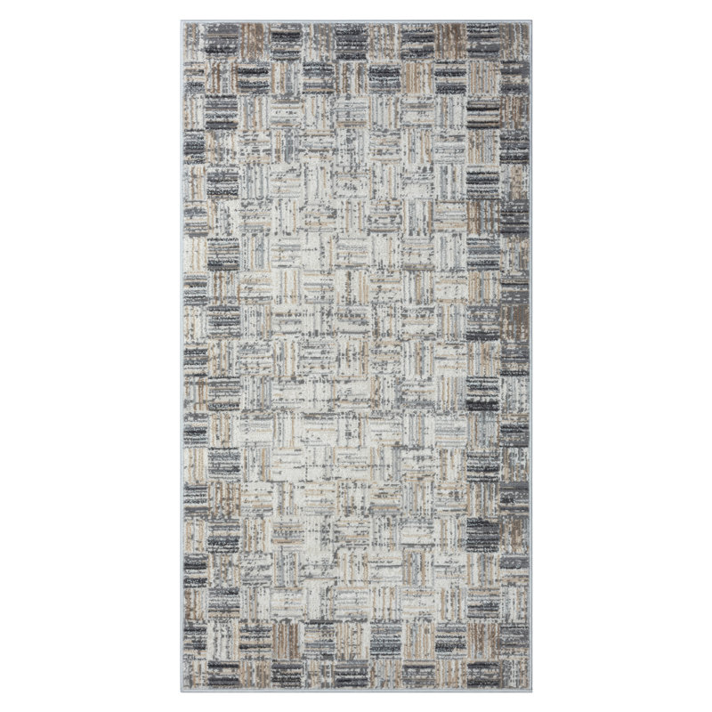 Maya cream Rug, Rectangular 80 x 150cm