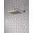 Universal Showering Components Square Single-Spray Rain Shower Head, Rainfall Shower Head 1.8 GPM-17384668