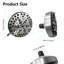 Pomme de douche à haute pression avec 10 modes de jet, pomme de douche à pluie fixe de 4,7 pouces avec rotule pivotante réglable, accessoires de salle de bain-124899996