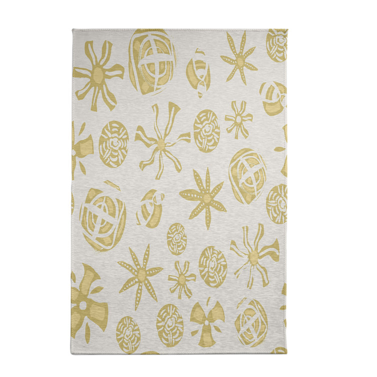 Alcesta Chenille Floral Indoor Rug
