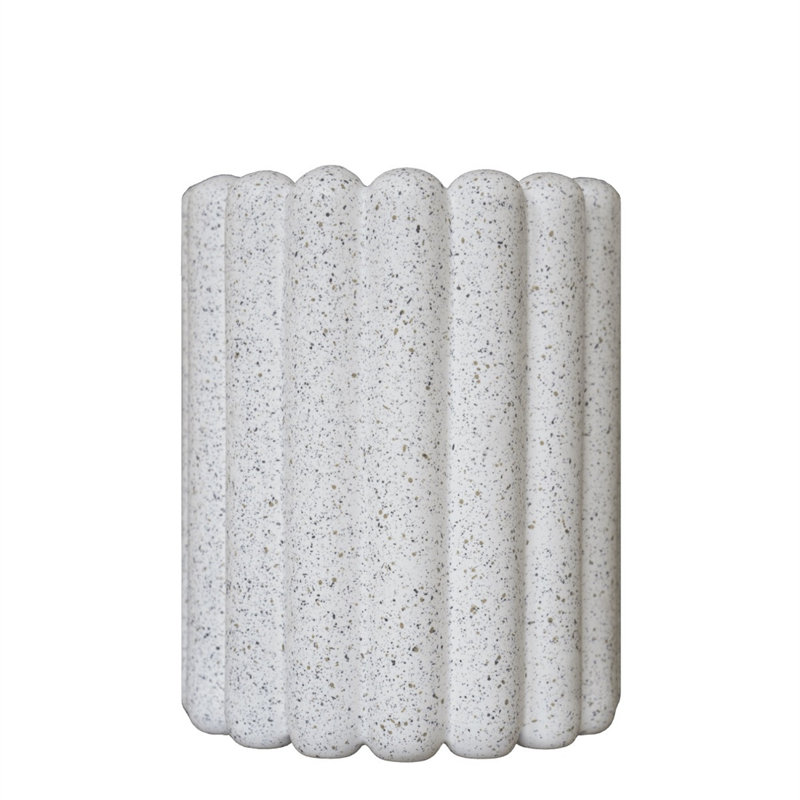 Pot à fleurs en céramique Avalene, H 9,06 po x l 7,48 po x P 7,48 po