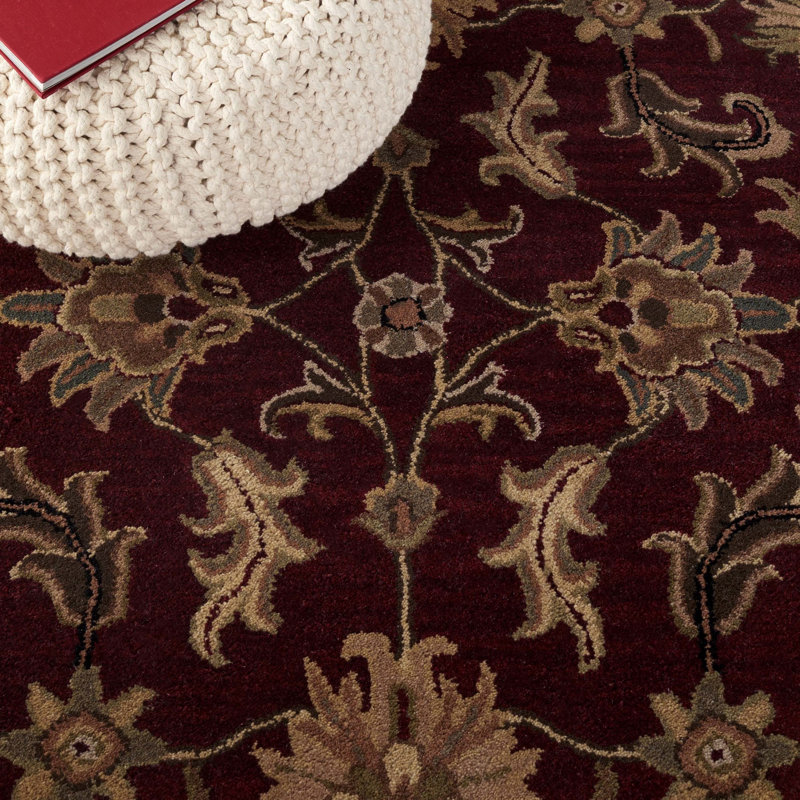 Cranmore Hand Tufted Wool Oriental Rug, Oval 5' x 8'