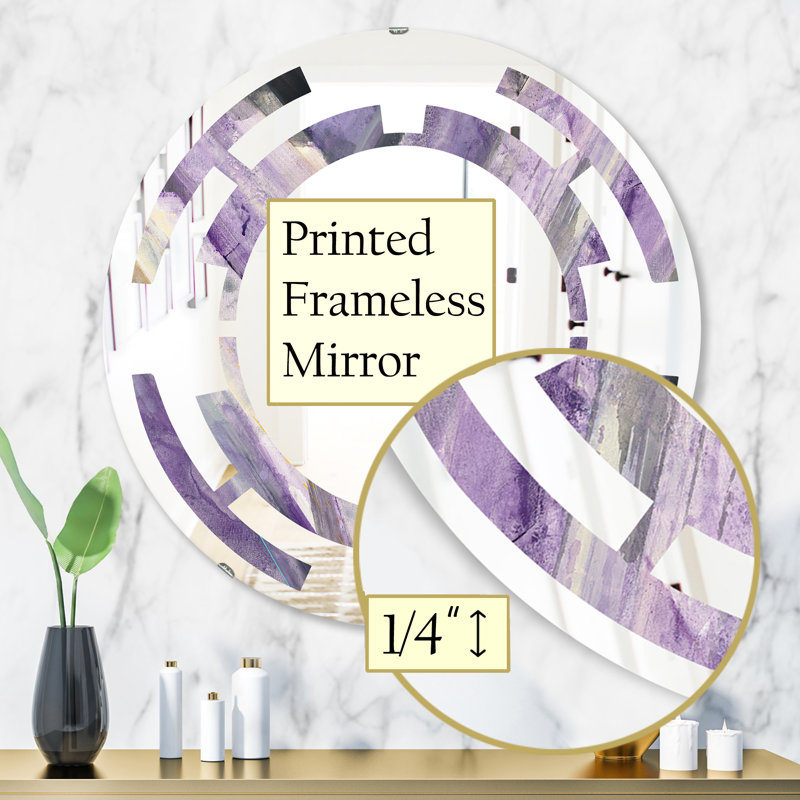 Miroir mural Space, H 31,5 po x l po