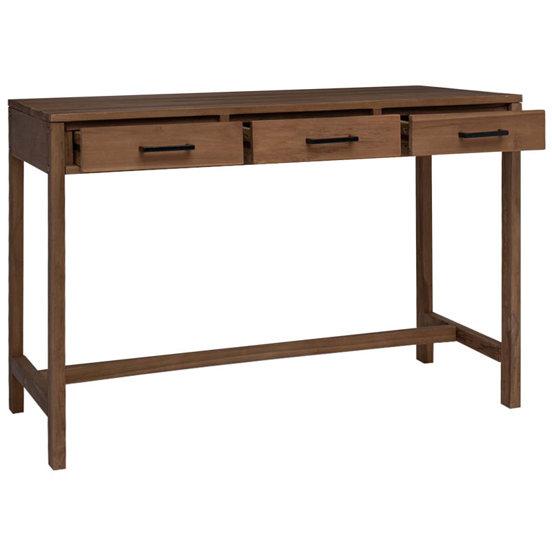 Solid Wood Writing Desk, 75 cm H x 110 cm W x 50 cm D