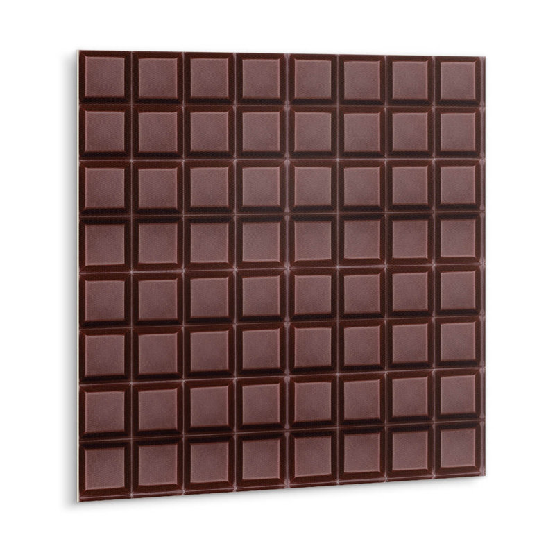 Noyale 30 x 30cm PVC Tile in Brown