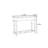 American Retro Console Table