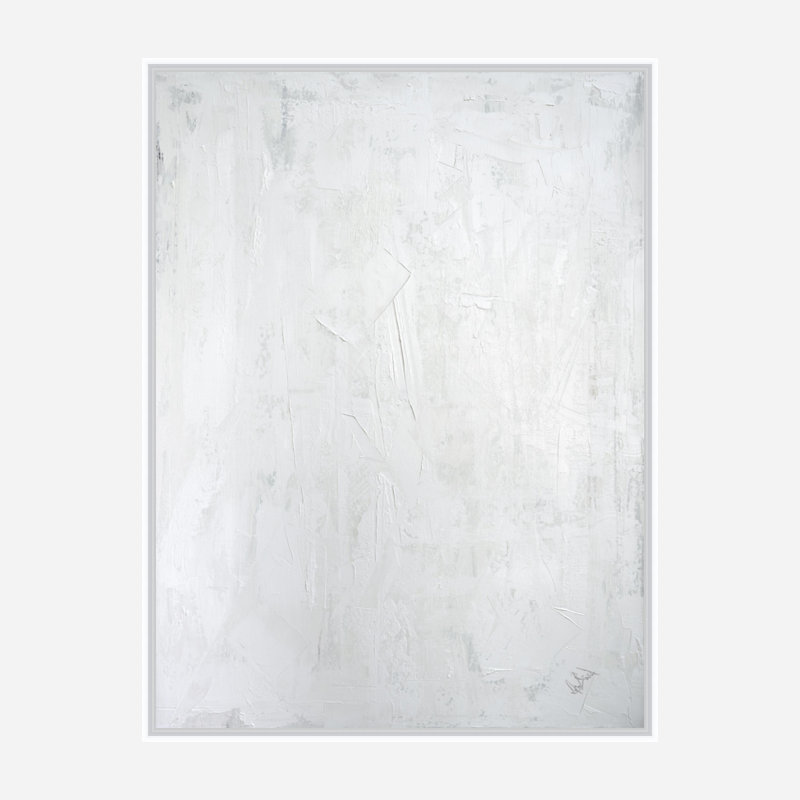 Print, 24" H x 20" W x 1.75" D, White Framed Canvas