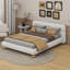Grand lit tapissier contemporain Horvath